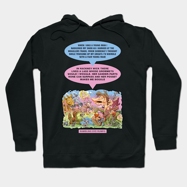 Rambling Syd Rumpo Hoodie by PLAYDIGITAL2020